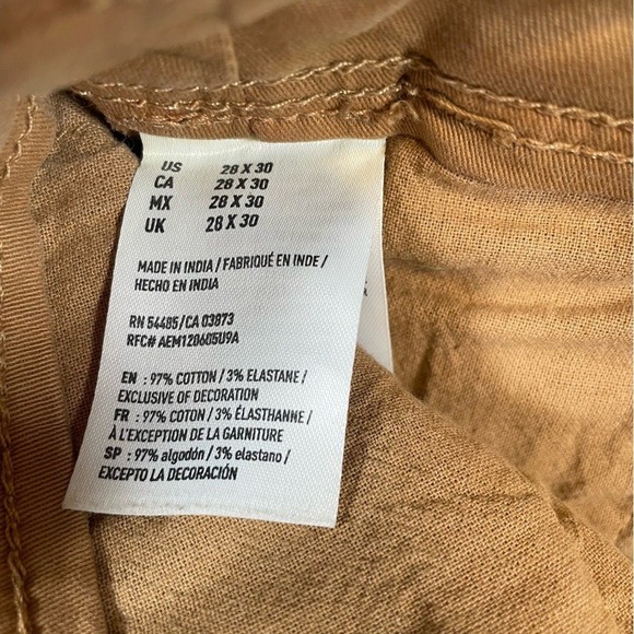 American Eagle Outfitters Extreme Flex Khaki Pants Men's Casual Size 28x30 - Picture 7 of 10